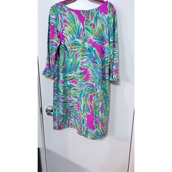 LILLY PULITZER GIRLS 3/4 SLEEVE DRESS GIRLS SIZE 12-14 - Picture 3 of 10